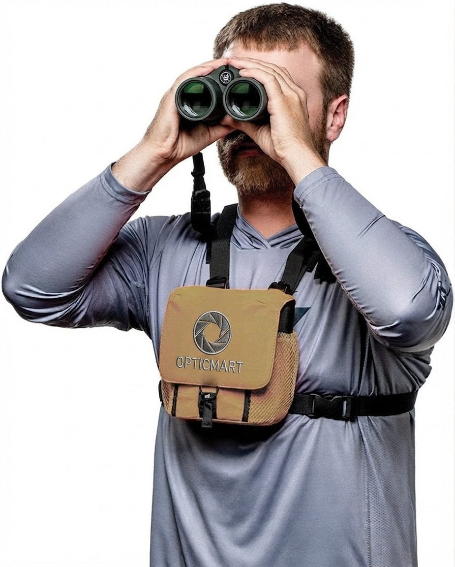 OpticMart GlassPak Binocular Harness – Protective Carrying System for Outdoor Optics thumbnail 2